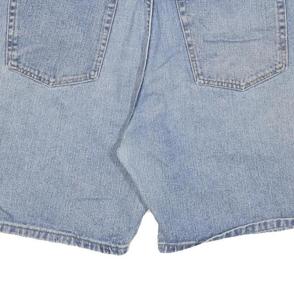 WRANGLER Mens Shorts Blue Denim Casual M W32 Cotton Blend