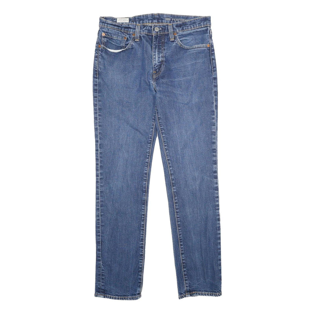 LEVI'S 511 BIG E Mens Jeans Blue Slim Skinny Denim Medium W32 L32 Slim Fit