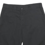 DICKIES Mens Shorts Black Casual L W34 Logo Workwear Relaxed Fit