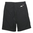 DICKIES Mens Shorts Black Casual L W34 Logo Workwear Relaxed Fit