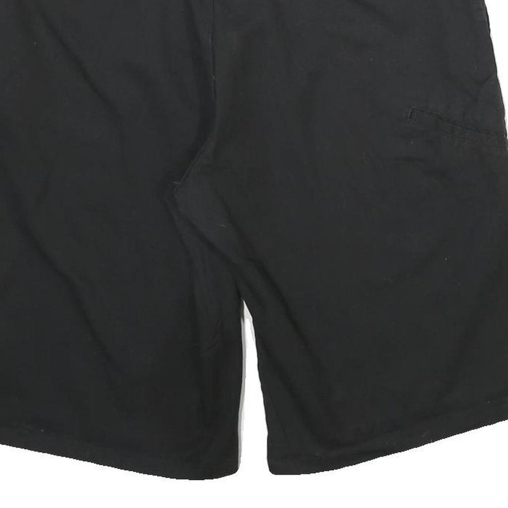 DICKIES Mens Shorts Black Casual L W34 Logo Workwear Relaxed Fit