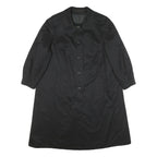 GRAZIL SPEZIAL Womens Black Classic Jacket XL Polyester Blend Button Closure