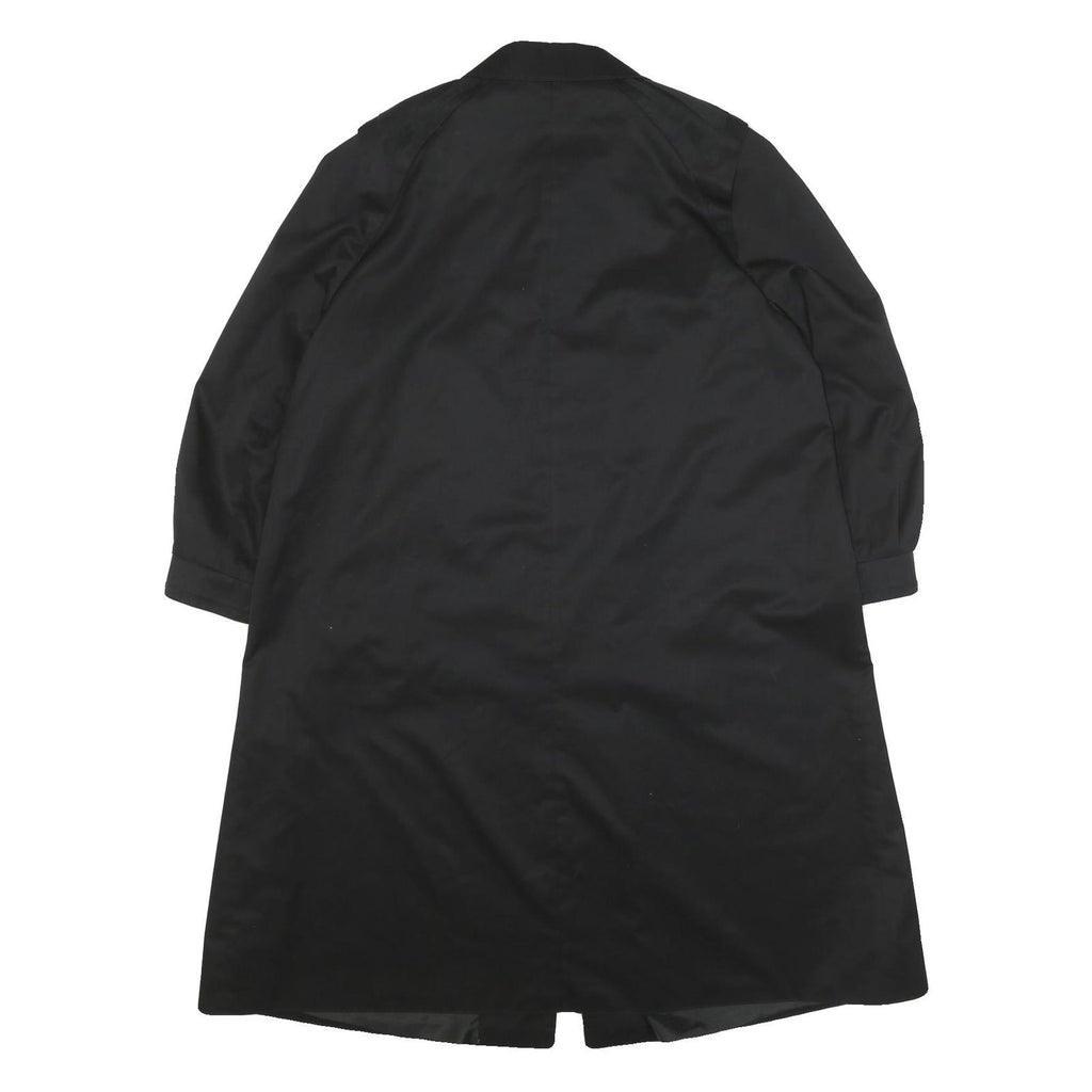 GRAZIL SPEZIAL Womens Black Classic Jacket XL Polyester Blend Button Closure