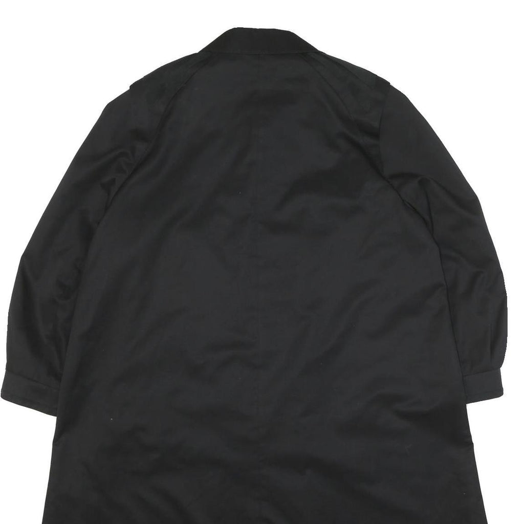 GRAZIL SPEZIAL Womens Black Classic Jacket XL Polyester Blend Button Closure