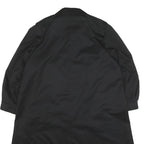 GRAZIL SPEZIAL Womens Black Classic Jacket XL Polyester Blend Button Closure