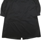 GRAZIL SPEZIAL Womens Black Classic Jacket XL Polyester Blend Button Closure