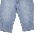 Mens Blue Casual Cotton Blend Shorts XL W42 Relaxed Fit Light Denim Style