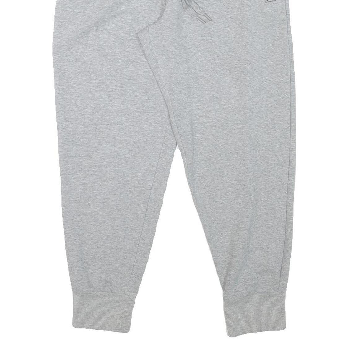 FILA Mens Joggers Grey Slim Tapered L W30 L26 Cotton Blend Casual Wear