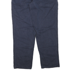 CARHARTT Mens Jeans Blue Regular Straight Denim W40 L33 Workwear Zip Closure