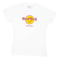 HARD ROCK CAFE Edinburgh Womens T-Shirt White 2XL
