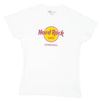 HARD ROCK CAFE Edinburgh Womens T-Shirt White 2XL
