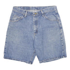WRANGLER Mens Denim Blue Casual Shorts M W32 Cotton Classic Fit