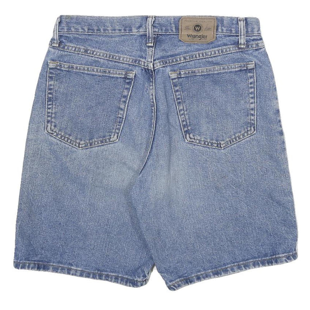 WRANGLER Mens Denim Blue Casual Shorts M W32 Cotton Classic Fit