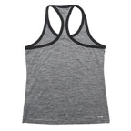 ADIDAS Womens Grey Sports Vest Sleeveless Scoop Neck Climalite S Activewear Gym