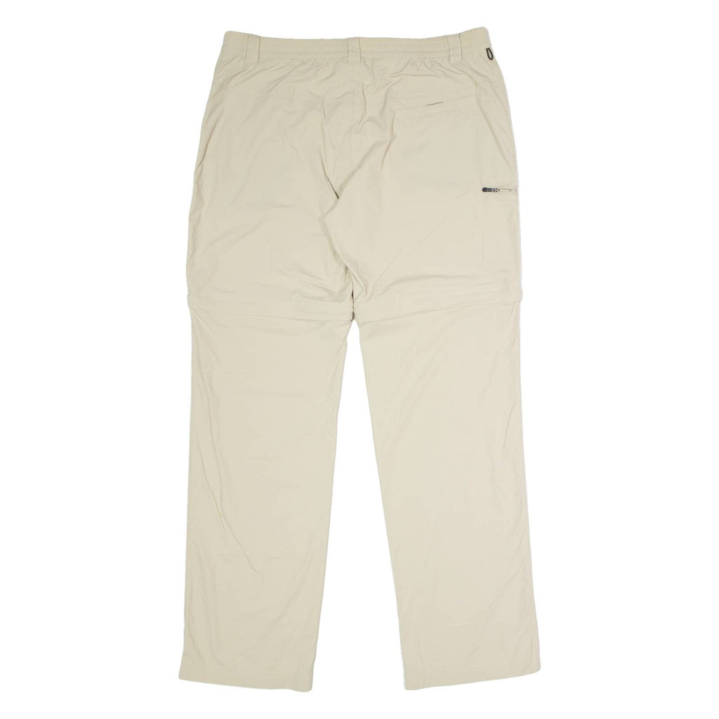 JAMES & NICHOLSON Outdoor Mens Trousers Beige Regular Straight W36 L34