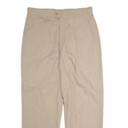 BOGNER Womens Trousers Beige Regular Straight W34 L28