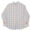 BOGNER Mens Shirt Blue Check Long Sleeve L
