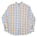 BOGNER Mens Shirt Blue Check Long Sleeve L