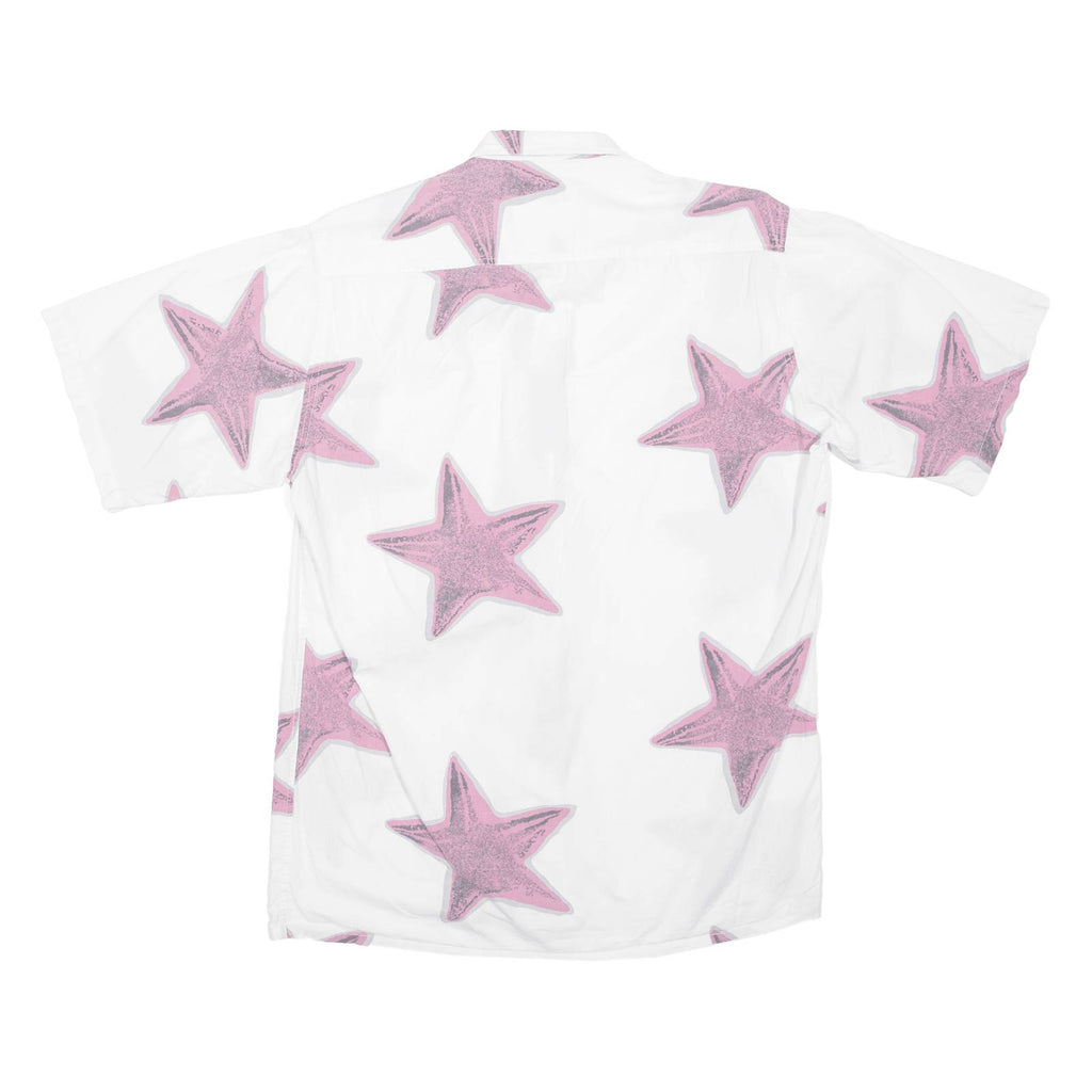 Stars Mens Shirt White S