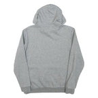 PUMA Mens Grey Hoodie S Cotton Blend Pullover Hooded Sweatshirt Logo