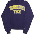 CHAMPION Mens Navy Blue Tennessee Tech Hoodie S Classic Cotton Blend Pullover