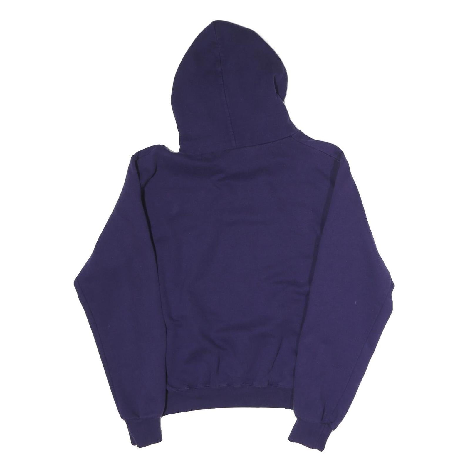 CHAMPION Mens Navy Blue Tennessee Tech Hoodie S Classic Cotton Blend Pullover