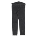 LEVI'S Line 8 Mens Jeans Black Slim Skinny Denim W34 L32 Stretch Zip Fly