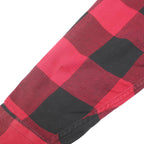 LEVI'S Mens Red & Black Check Shirt XL Cotton Blend Classic Lumberjack Style