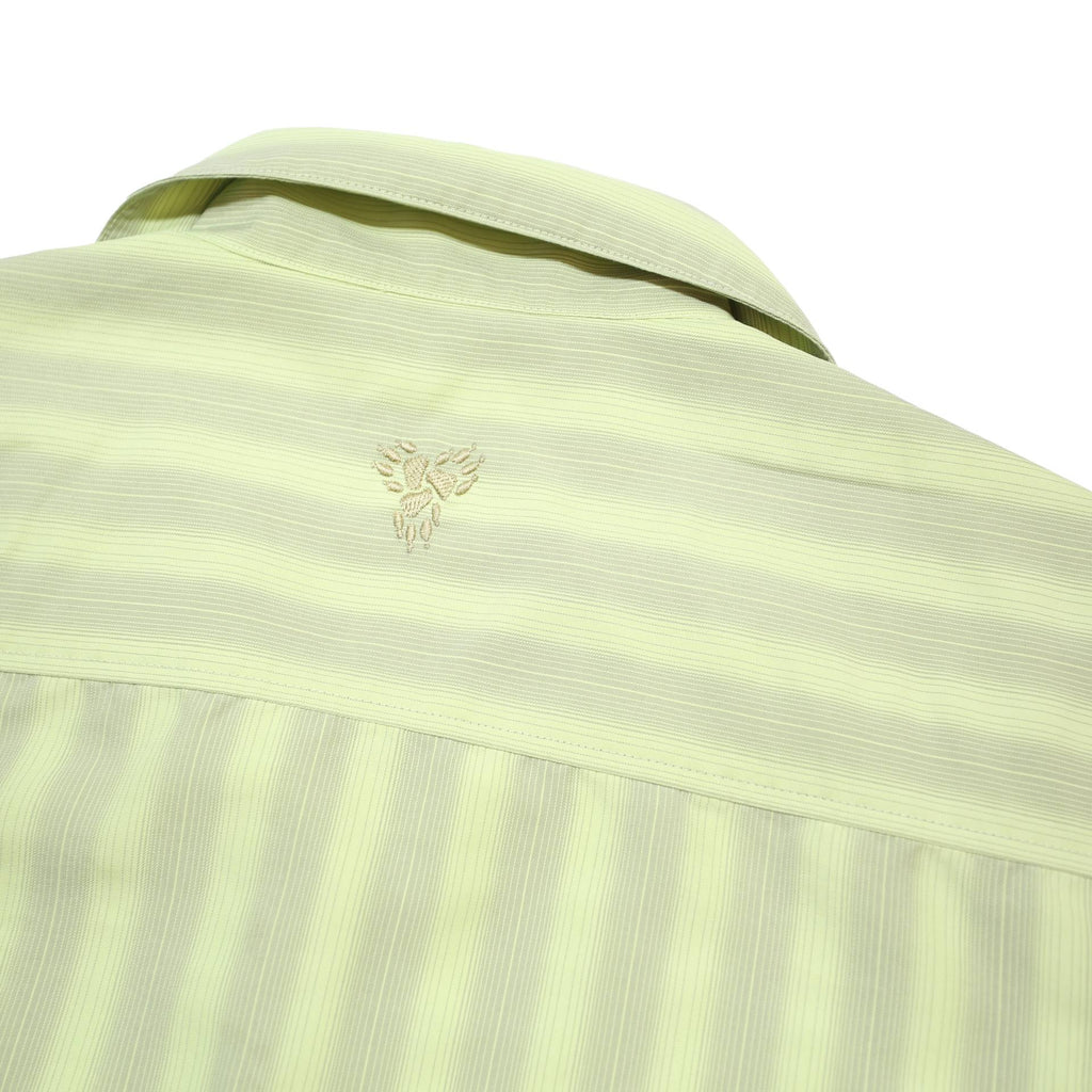 JACK WOLFSKIN Womens Green Striped Shirt UK 10 Casual Outdoor Travel Style
