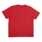 RUSSELL ATHLETIC Mens Red Truckee Wolverines T-Shirt XL Short Sleeve Crew Neck