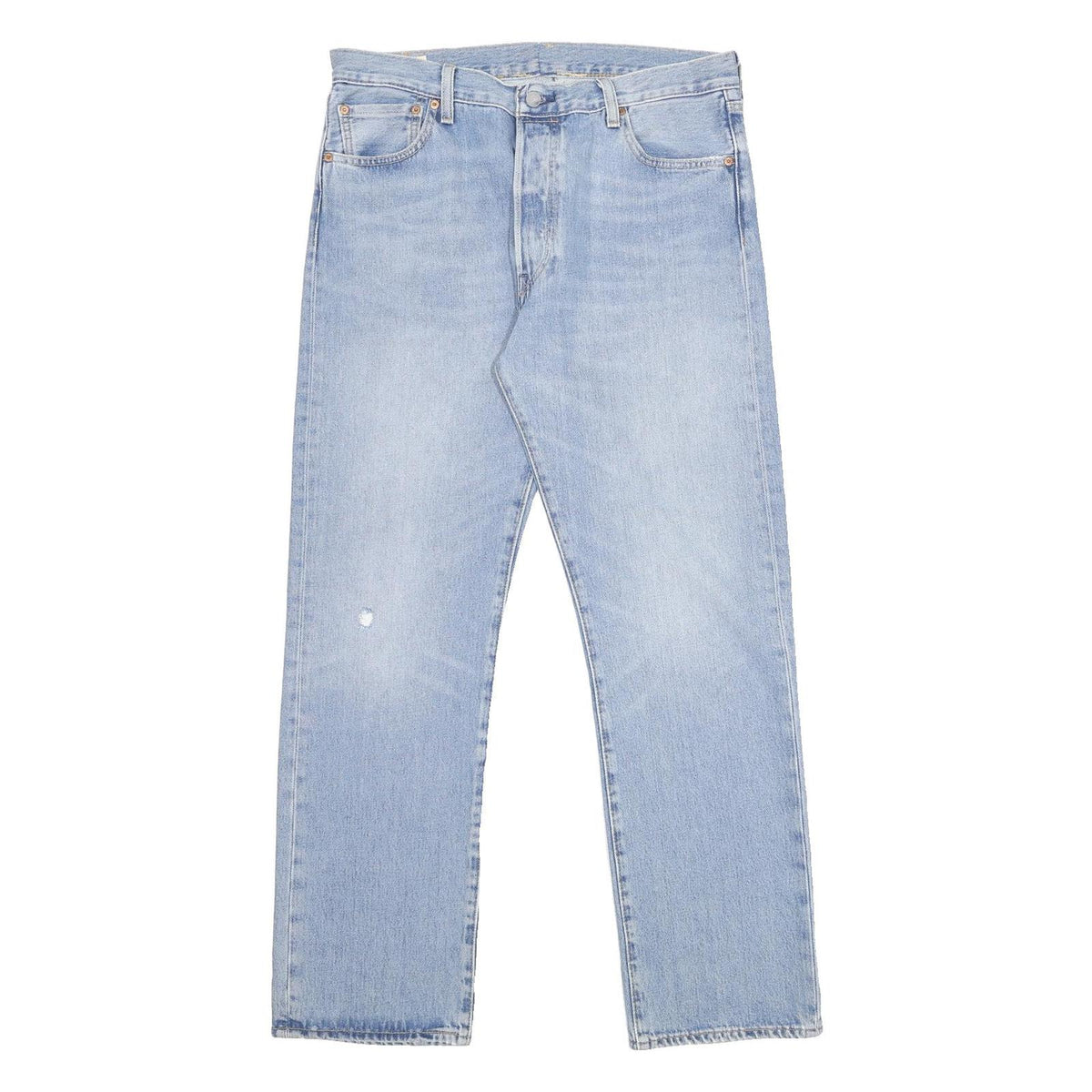 LEVI'S 501 Big E Mens Blue Cotton Denim Regular Fit Straight Leg Medium W36 L32