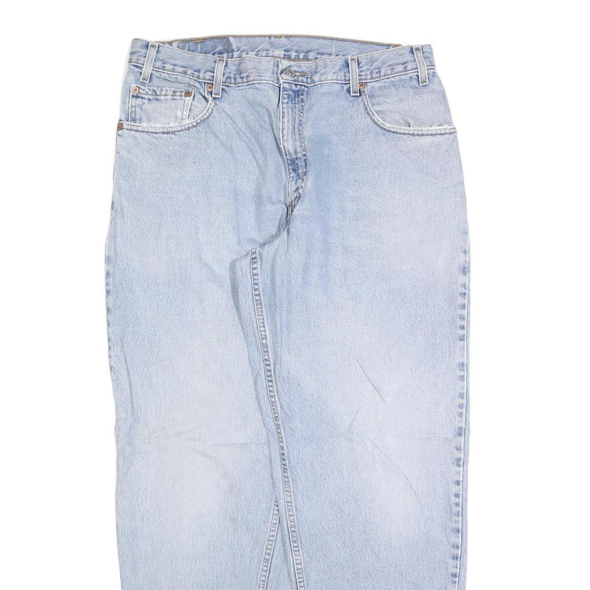 LEVI'S 560 Mens Jeans Blue Relaxed Loose Denim Light W36 L32 Classic Zip