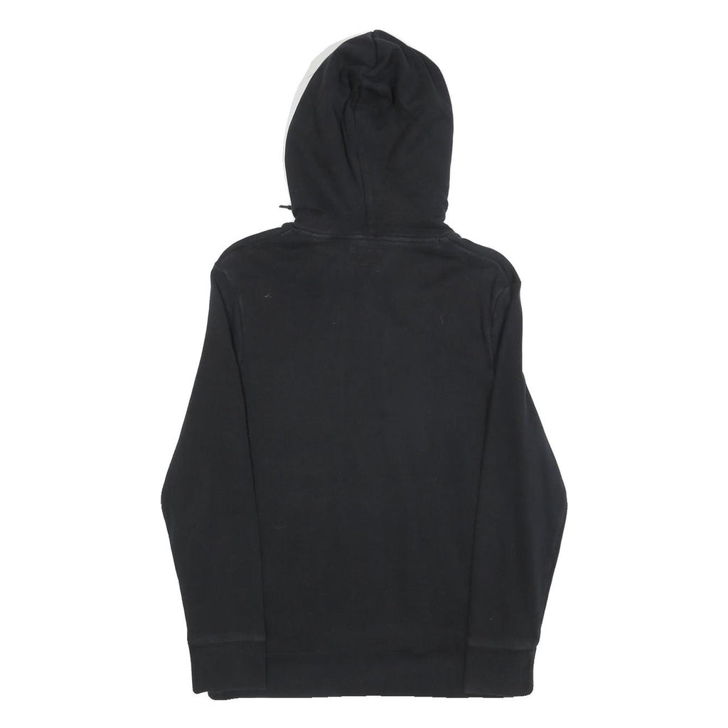 LEVI'S Mens Black Hoodie S Cotton Blend Pullover Casual Logo Sweatshirt
