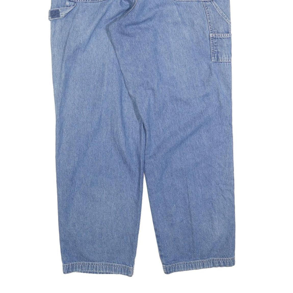 CARHARTT Mens Jeans Blue Relaxed Loose Denim Light W36 L34 Workwear Utility