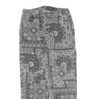 Womens Black & White Regular Fit Jeans Cotton Blend Patchwork W30 L26 Zip