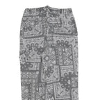 Womens Black & White Regular Fit Jeans Cotton Blend Patchwork W30 L26 Zip