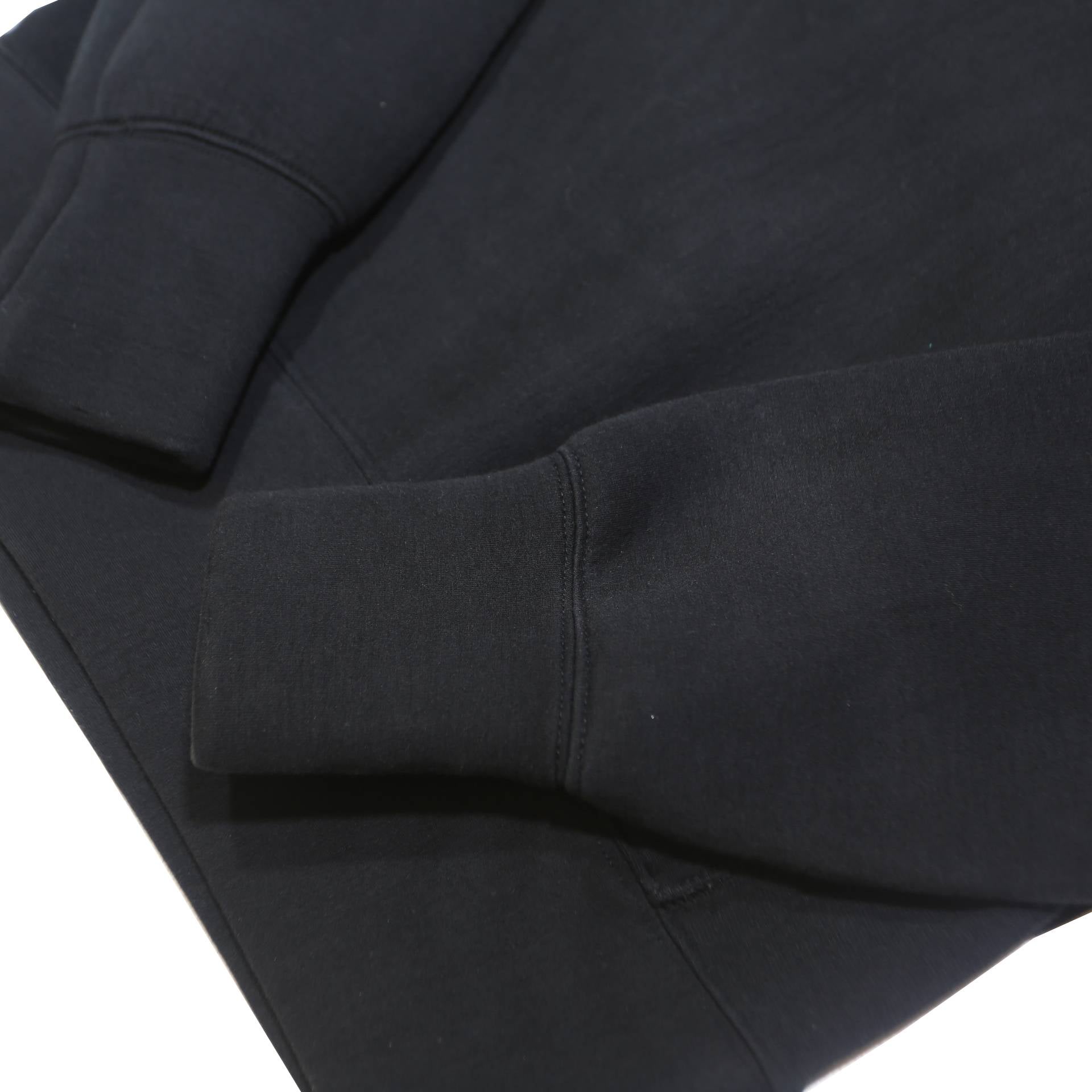 CHAMPION Mens Black Crew Neck S Cotton Blend Pullover Sweatshirt