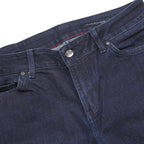 TOMMY HILFIGER Womens Jeans Blue Regular Flared Denim Medium W30 L32 Stylish
