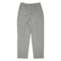 LARRY LEVINE Womens Grey Polyester Blend Regular Leg Trousers W30 L30