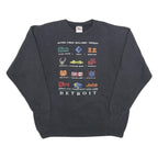 ONEITA Mens Black National Career Development Conference Crew Neck XL Sweatshirt
