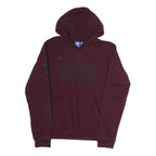 ADIDAS Mens Maroon Hoodie M Cotton Pullover Hooded Sweatshirt