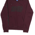 ADIDAS Mens Maroon Hoodie M Cotton Pullover Hooded Sweatshirt