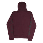 ADIDAS Mens Maroon Hoodie M Cotton Pullover Hooded Sweatshirt