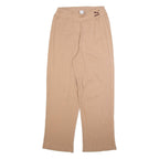 PUMA Womens Trousers Beige Regular Straight W28 L29
