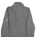 JACK WOLFSKIN Womens Grey Jacket UK 10 Polyester Blend Zip Outdoor Casual