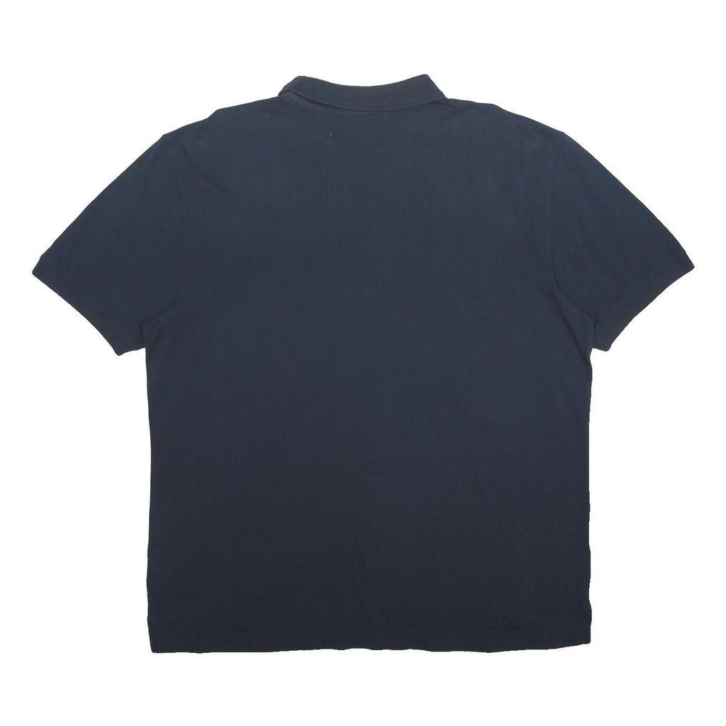 KAPPA Mens Navy Blue Polo Shirt XL Cotton Short Sleeve Basic Casual