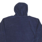 ELLESSE Womens Navy Blue Hoodie UK 14 Cotton Pullover Casual Sportswear