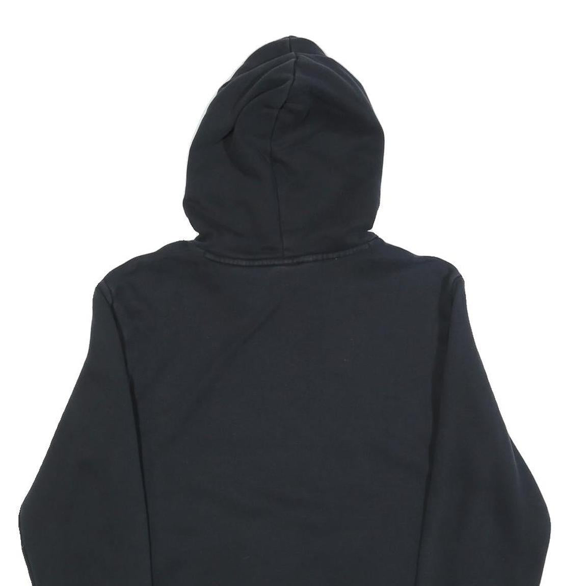 PUMA Mens Black Hoodie S Cotton Blend Pullover Hooded Sweatshirt