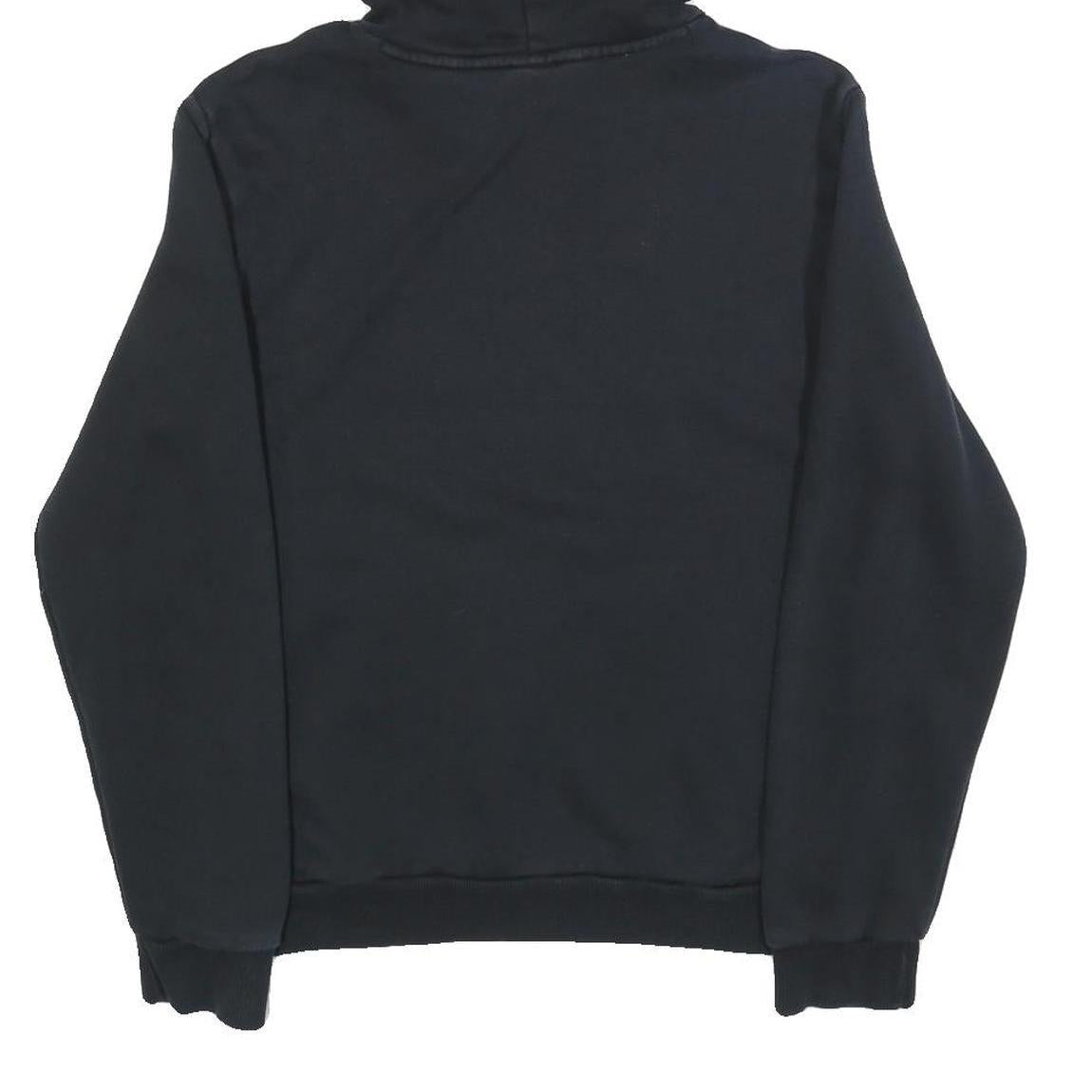 PUMA Mens Black Hoodie S Cotton Blend Pullover Hooded Sweatshirt