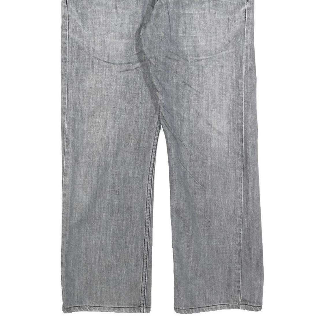 LEVI'S 514 Classic Mens Jeans Grey Classic Straight Denim Light W28 L25 Zip